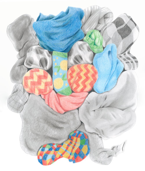 Study in laundry pareidolia